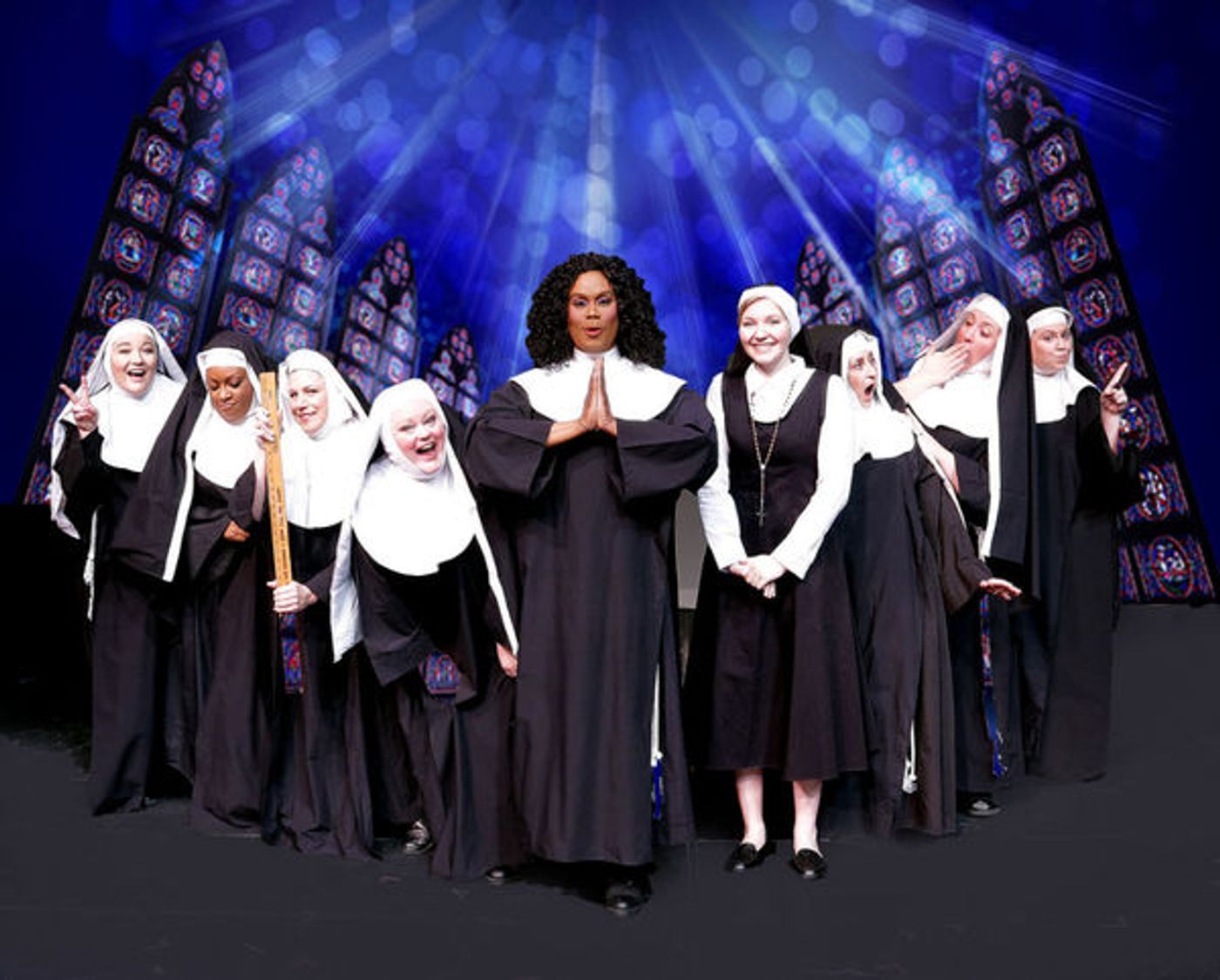 Photo Flash: Tricia Arvanis, Alexandra St. James-Gray, and Melissa Kellar in DMCP's SISTER ACT Photo Flash: Tricia Arvanis, Alexandra St. James-Gray, and Melissa Kellar in DMCP's SISTER ACT Image