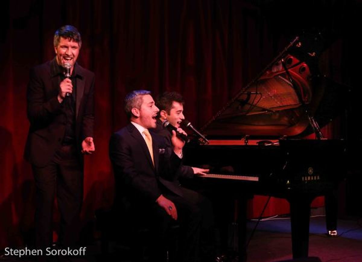 Brad Simmons, Eric Yves Garcia, Matt Baker at 