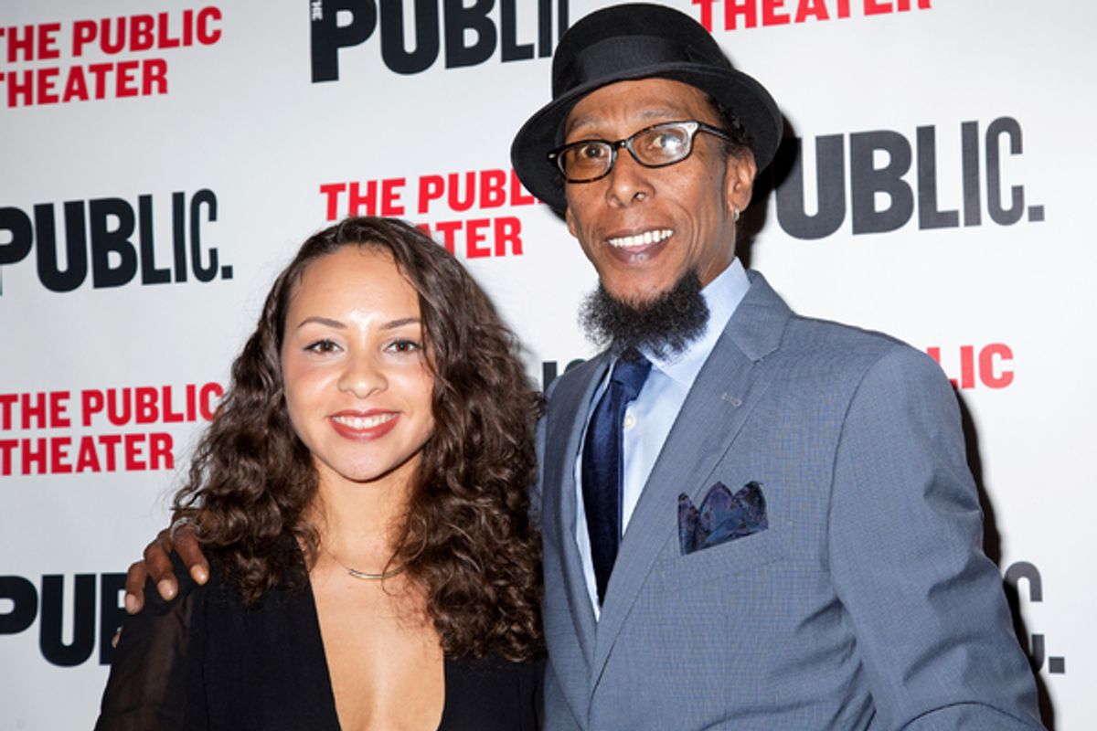 Jasmine Cephas Jones, Ron Cephas Jones at 