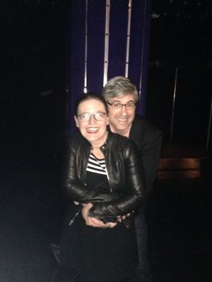 Jennifer Simard, Mo Rocca @ BroadwayWorld Jennifer Simard, Mo Rocca Photo