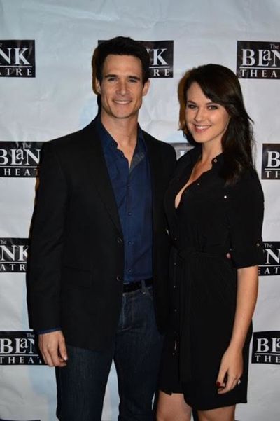 Nick Ballard with his wife Natalie Fabry Photo