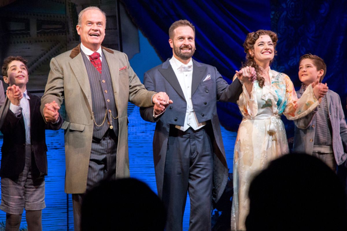 Alex Dreier, Kelsey Grammer, Alfie Boe, Laura Michelle Kelly, Eli Tokash at 