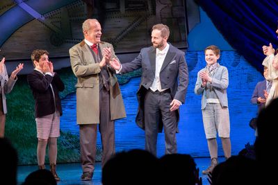 Alex Dreier, Kelsey Grammer, Alfie Boe, Eli Tokash Photo