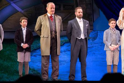 Alex Dreier, Kelsey Grammer, Alfie Boe, Eli Tokash Photo