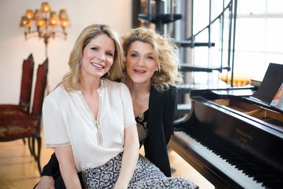 Kelli O'Hara, Victoria Clark at 