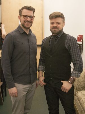 Mike Inwood (Lighting Designer), Mikhail Fiskel (Sound Designer) Photo