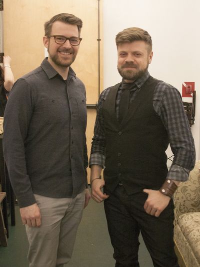 Mike Inwood (Lighting Designer), Mikhail Fiskel (Sound Designer) Photo