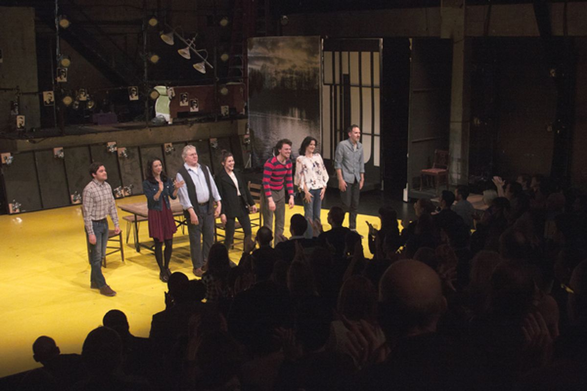 Joe Paulik, Joey Parsons, Dan Daily, Marianna McClellan, Christopher Sears, Bianca Amato, Erik Lochtefeld at 