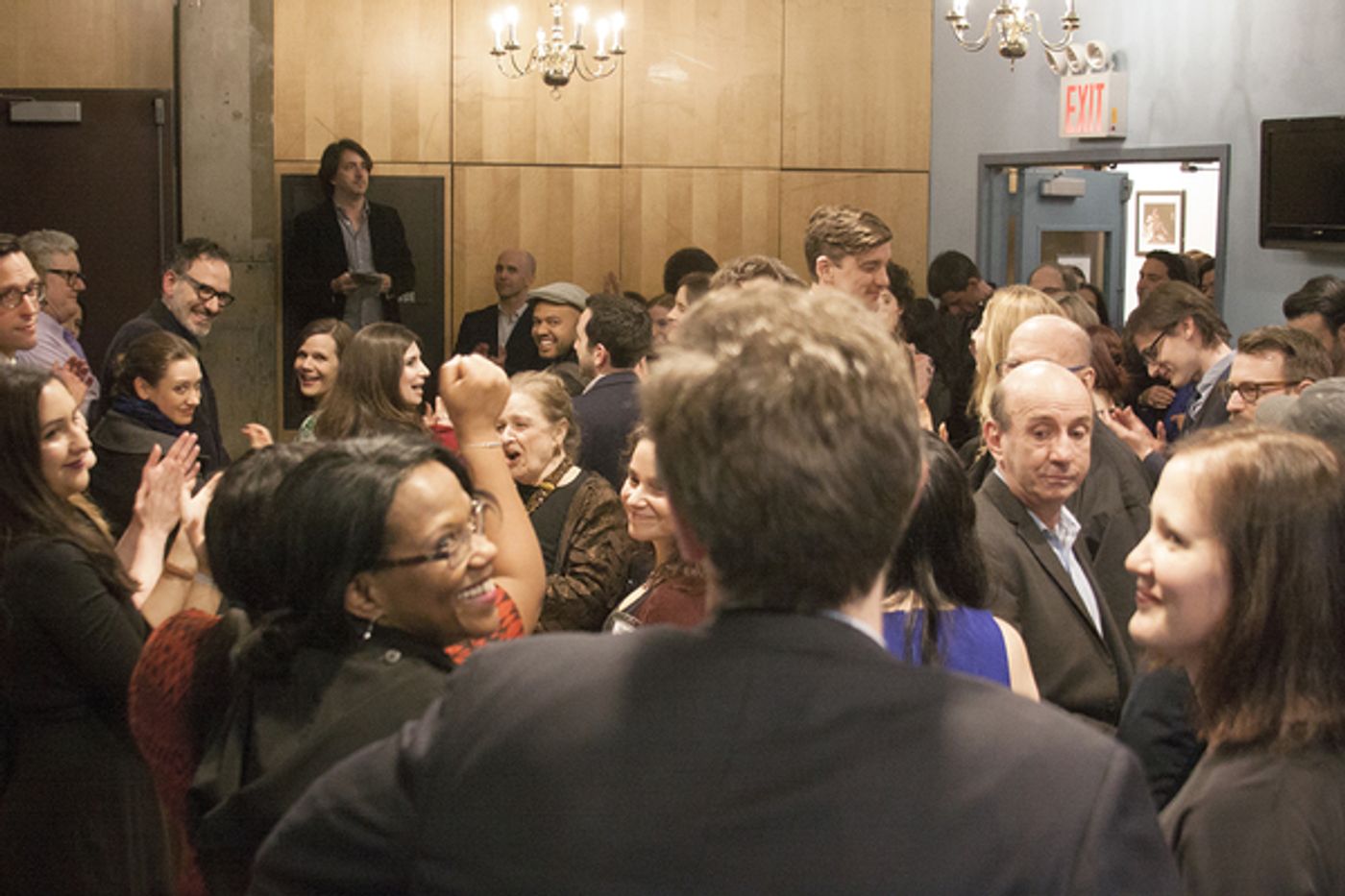 Photo Flash: Inside Opening Night of Pearl Theatre Company's STUPID FU**ING BIRD  Image