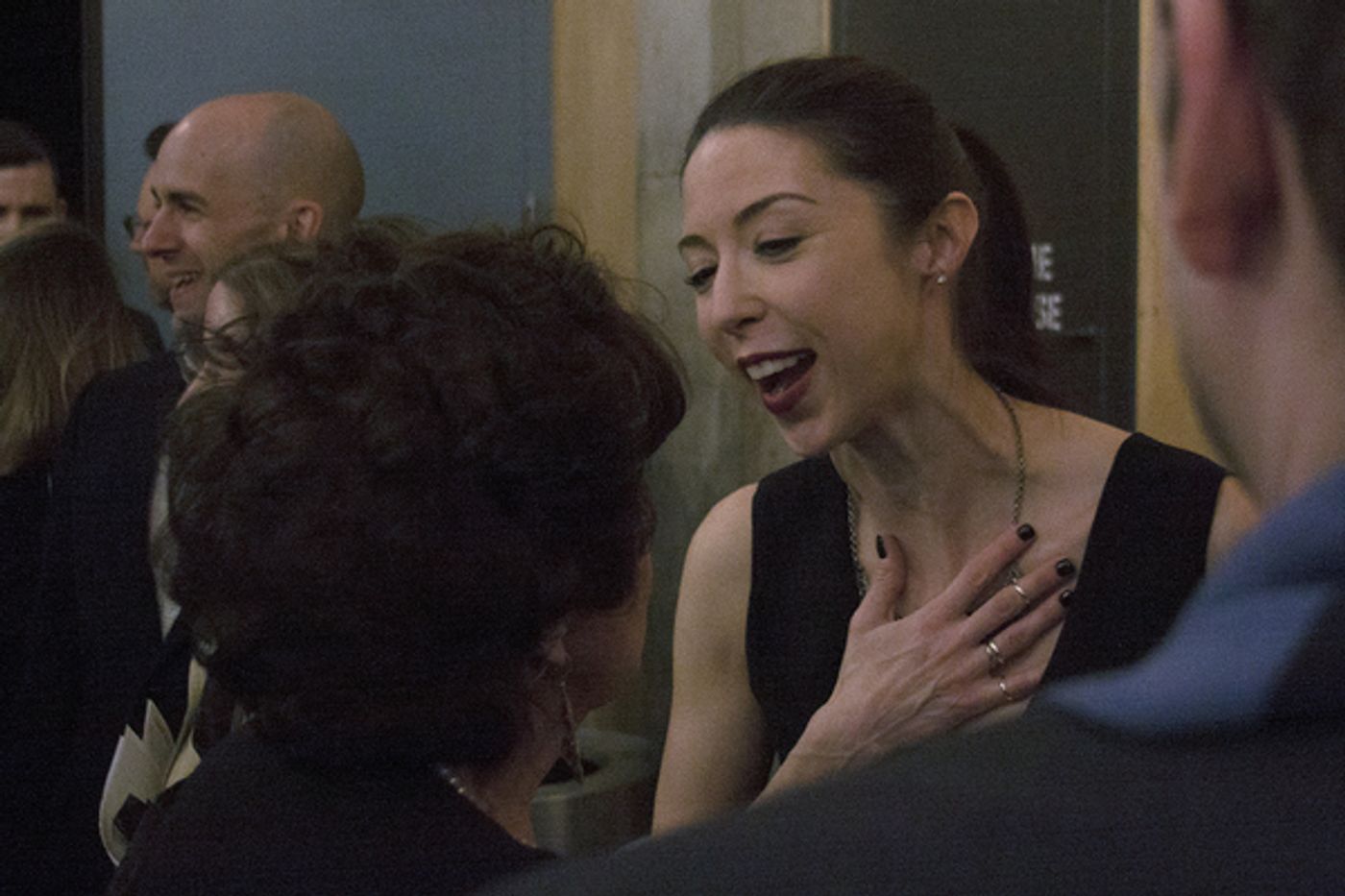 Photo Flash: Inside Opening Night of Pearl Theatre Company's STUPID FU**ING BIRD  Image