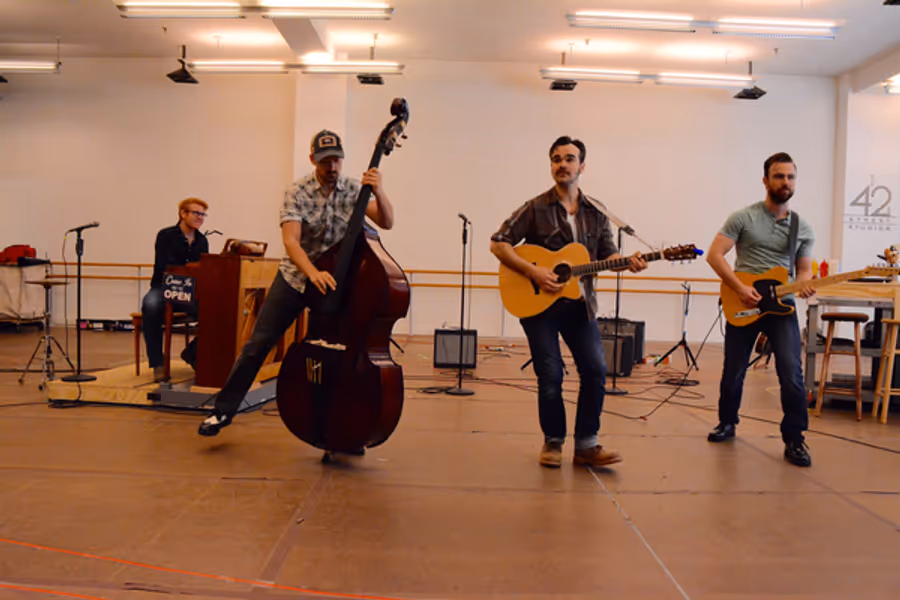 Photo Coverage: Paper Mill Playhouse's PUMP BOYS AND DINETTES Cast Meets the Press! Image