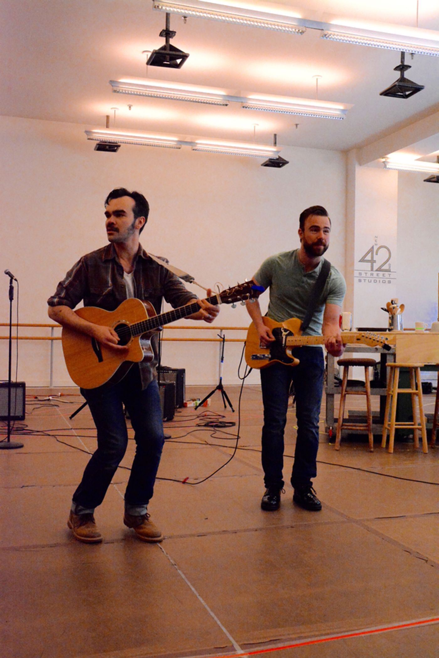 Photo Coverage: Paper Mill Playhouse's PUMP BOYS AND DINETTES Cast Meets the Press!  Image