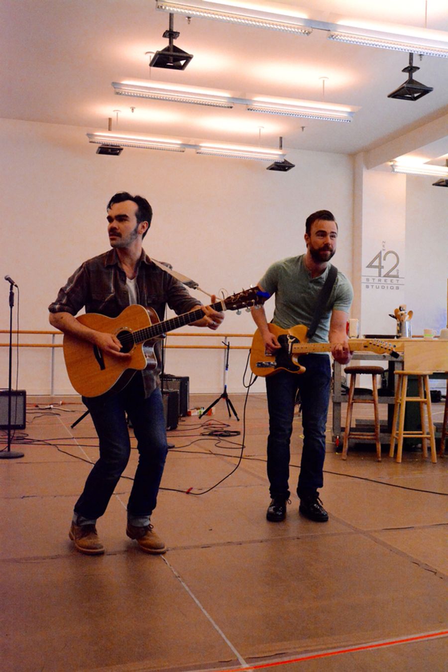 Photo Coverage: Paper Mill Playhouse's PUMP BOYS AND DINETTES Cast Meets the Press! Image
