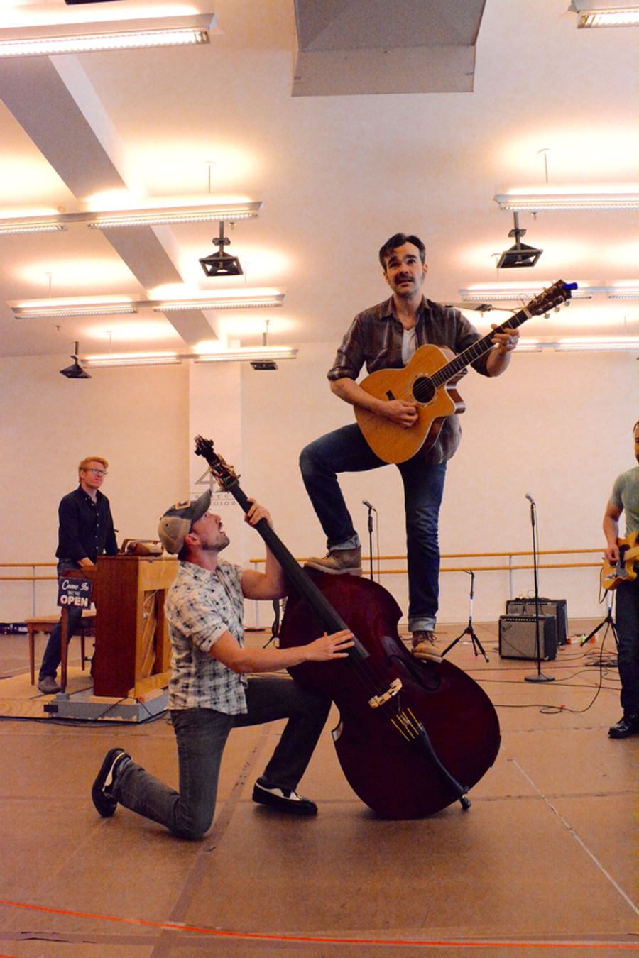 Photo Coverage: Paper Mill Playhouse's PUMP BOYS AND DINETTES Cast Meets the Press! Image