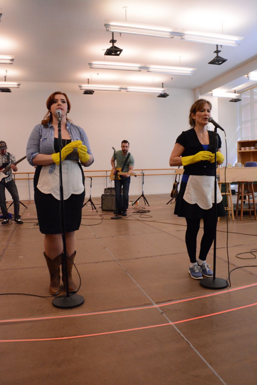 Photo Coverage: Paper Mill Playhouse's PUMP BOYS AND DINETTES Cast Meets the Press! Image