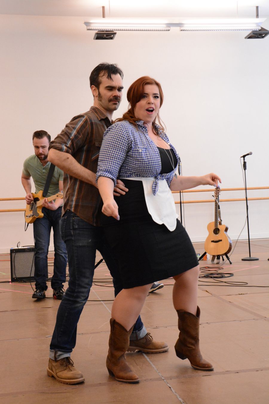 Photo Coverage: Paper Mill Playhouse's PUMP BOYS AND DINETTES Cast Meets the Press! Image