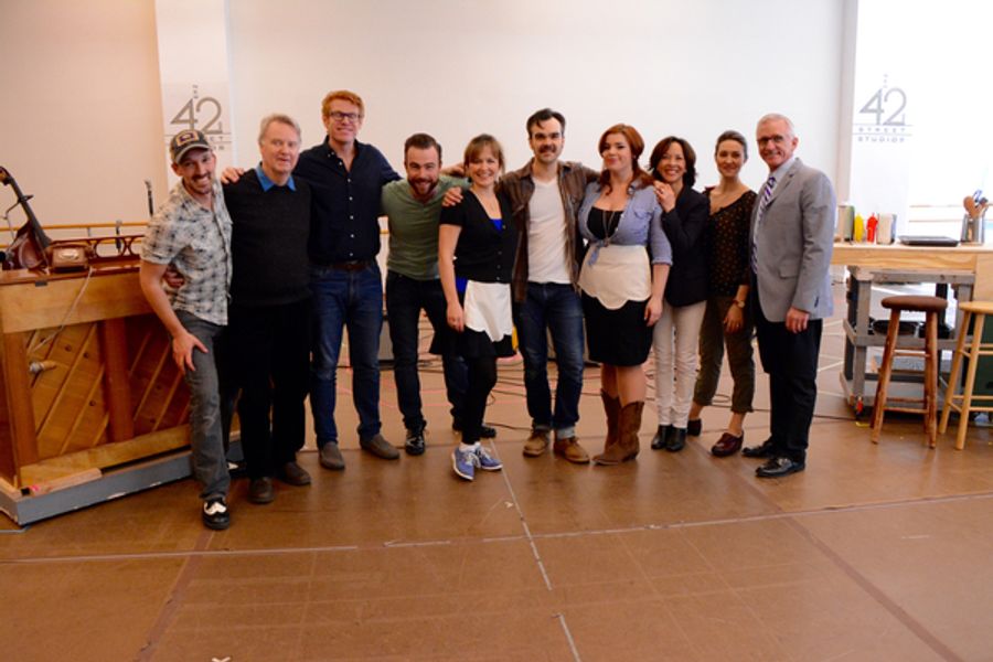 Photo Coverage: Paper Mill Playhouse's PUMP BOYS AND DINETTES Cast Meets the Press! Image