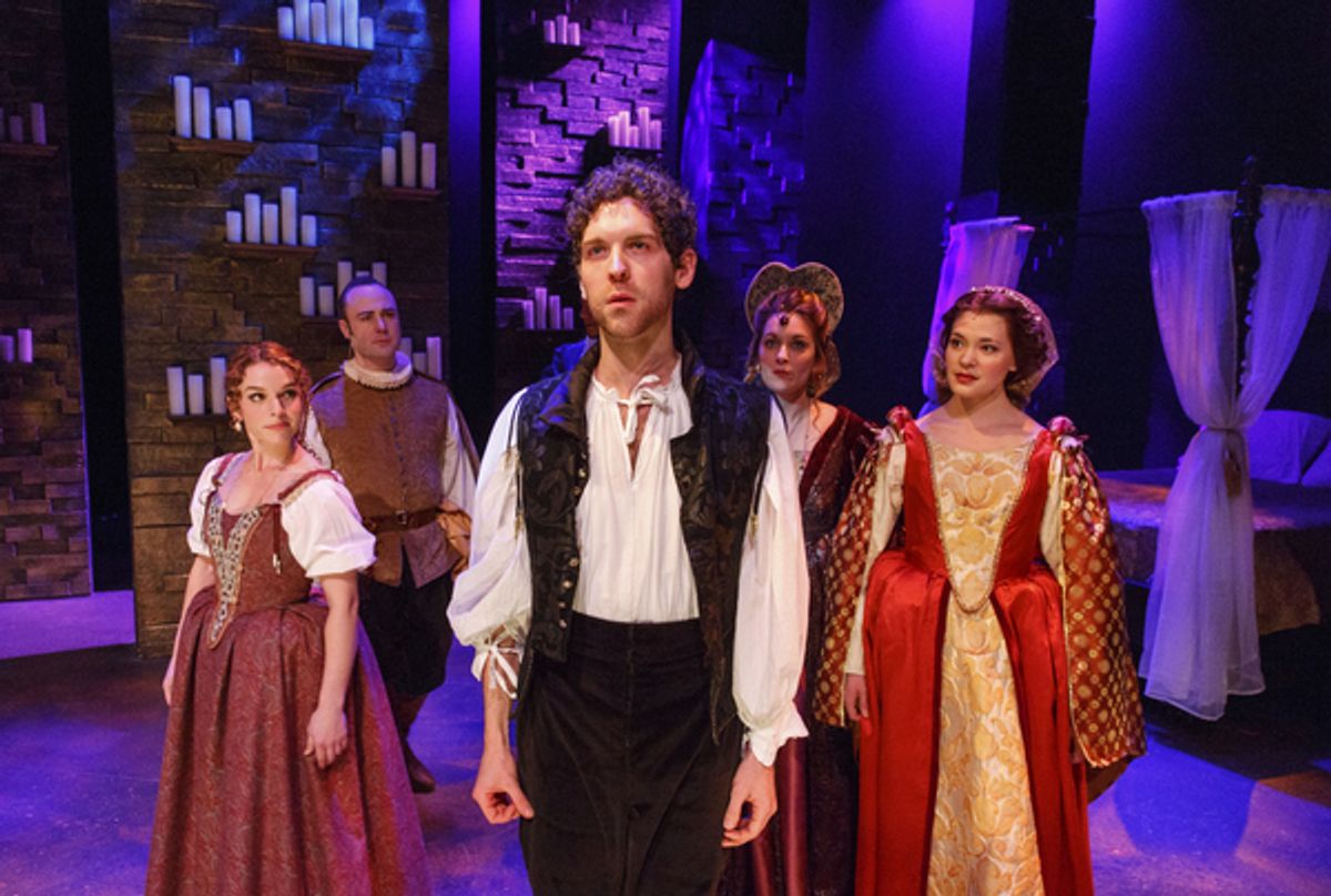 L.R. Davidson, Ryan Bauer-Walsh, Nathan Gardner, Meghan McGeary and Manna Nichols at 