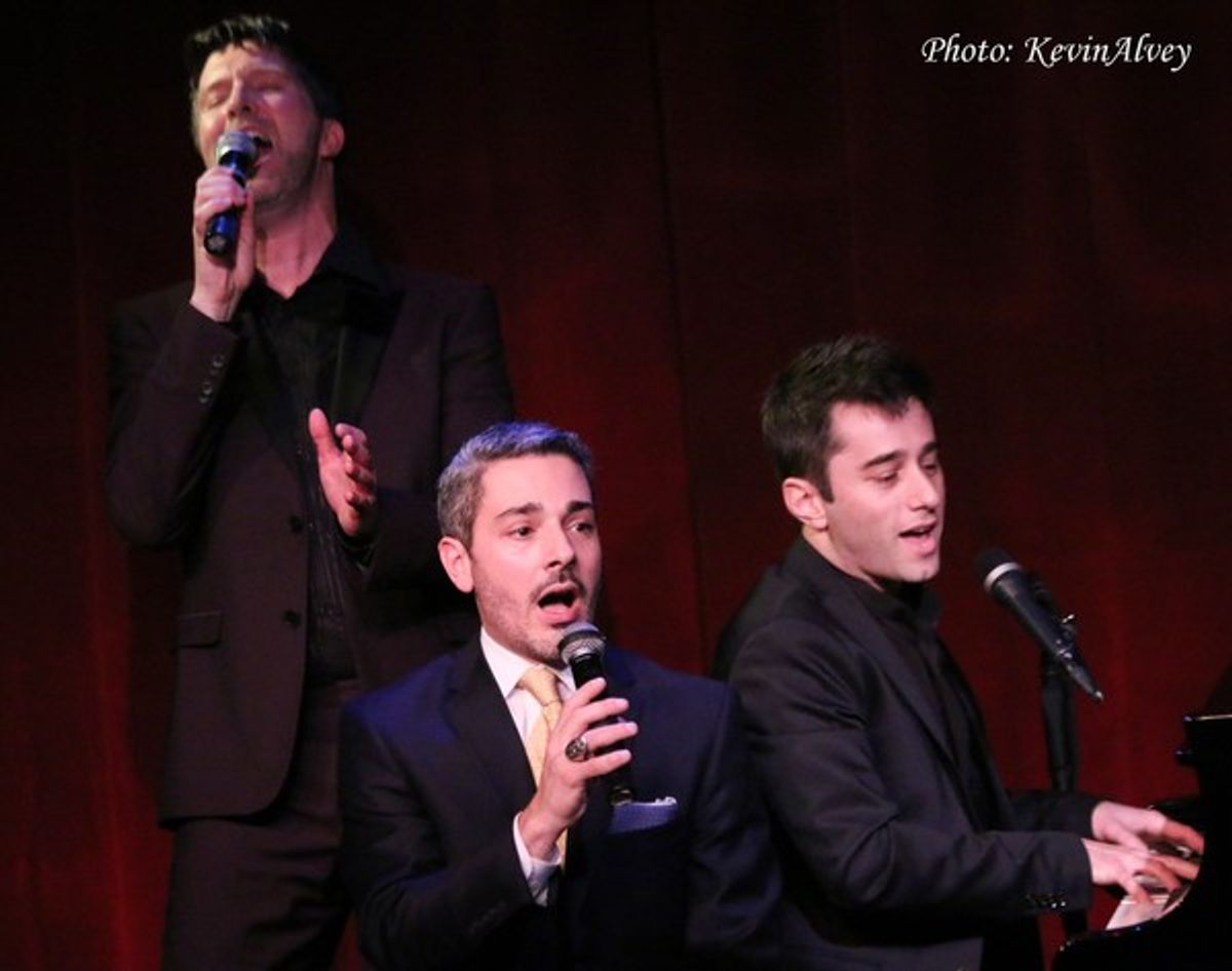 Brad Simmons, Eric Yves Garcia and Matt Baker at 