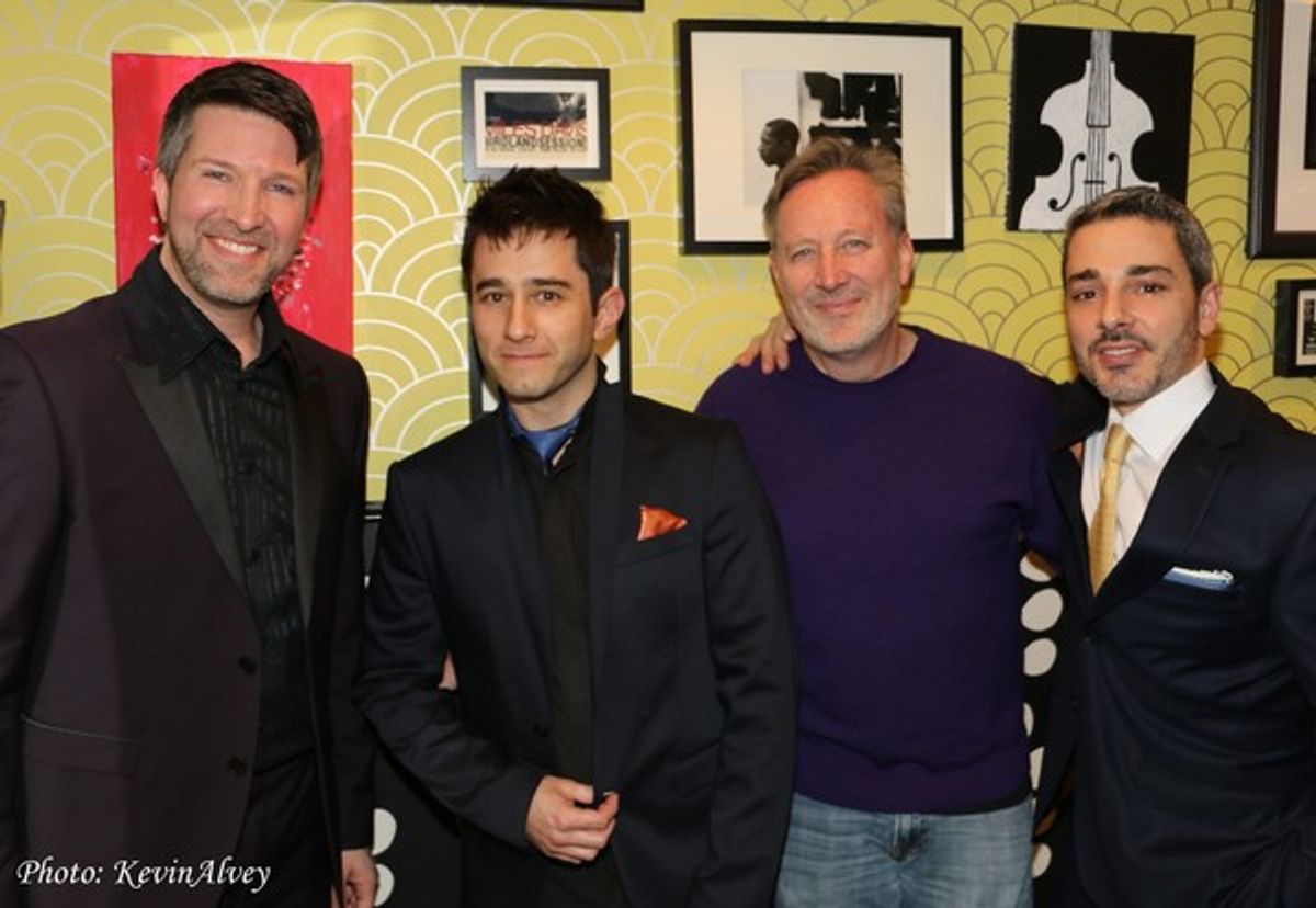 Brad Simmons, Matt Baker, John McDaniel and Eric Yves Garcia at 