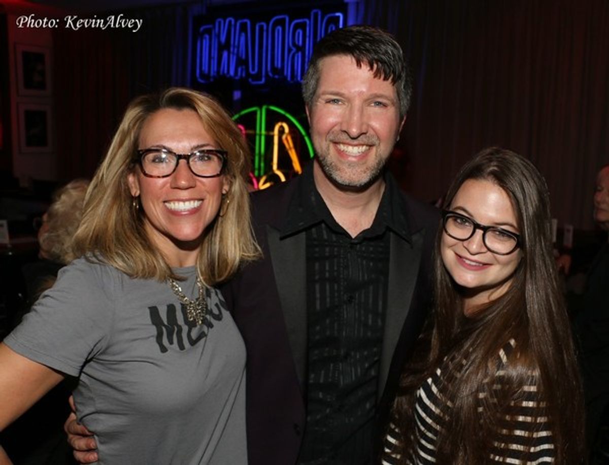 Devon Schneider, Brad Simmons and Diana Glogau at 