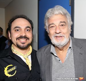 Jose Adan Perez and Placido Domingo @ BroadwayWorld Jose Adan Perez and Placido Domingo Photo
