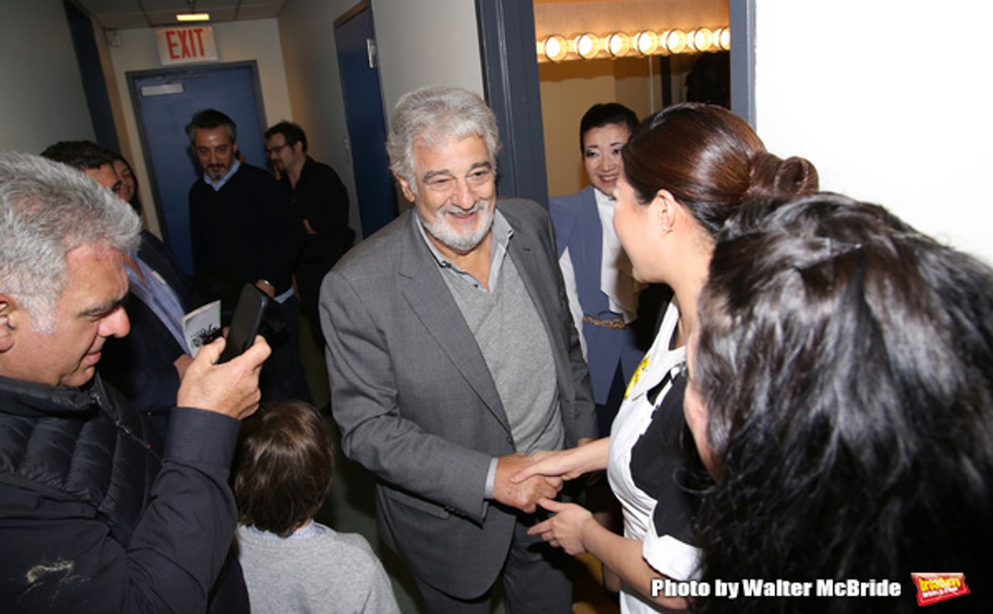 Exclusive Photo Coverage: Placido Domingo visits ¡FIGARO! (90210)  Image