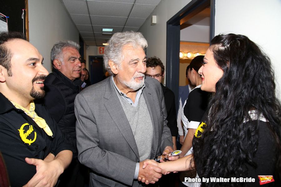 Exclusive Photo Coverage: Placido Domingo visits ¡FIGARO! (90210) Image