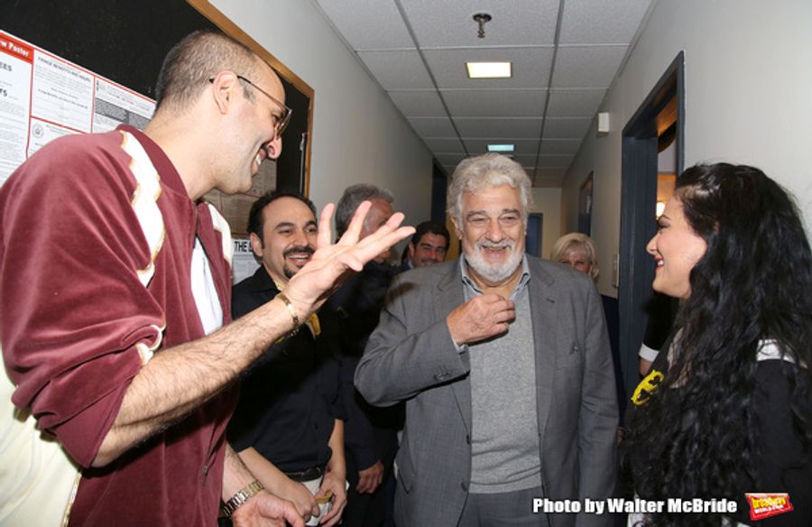 Exclusive Photo Coverage: Placido Domingo visits ¡FIGARO! (90210) Image
