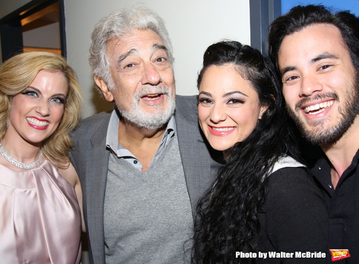 Exclusive Photo Coverage: Placido Domingo visits ¡FIGARO! (90210)  Image