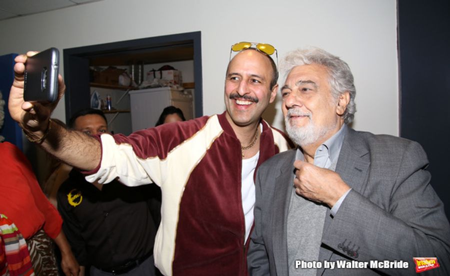 Exclusive Photo Coverage: Placido Domingo visits ¡FIGARO! (90210) Image