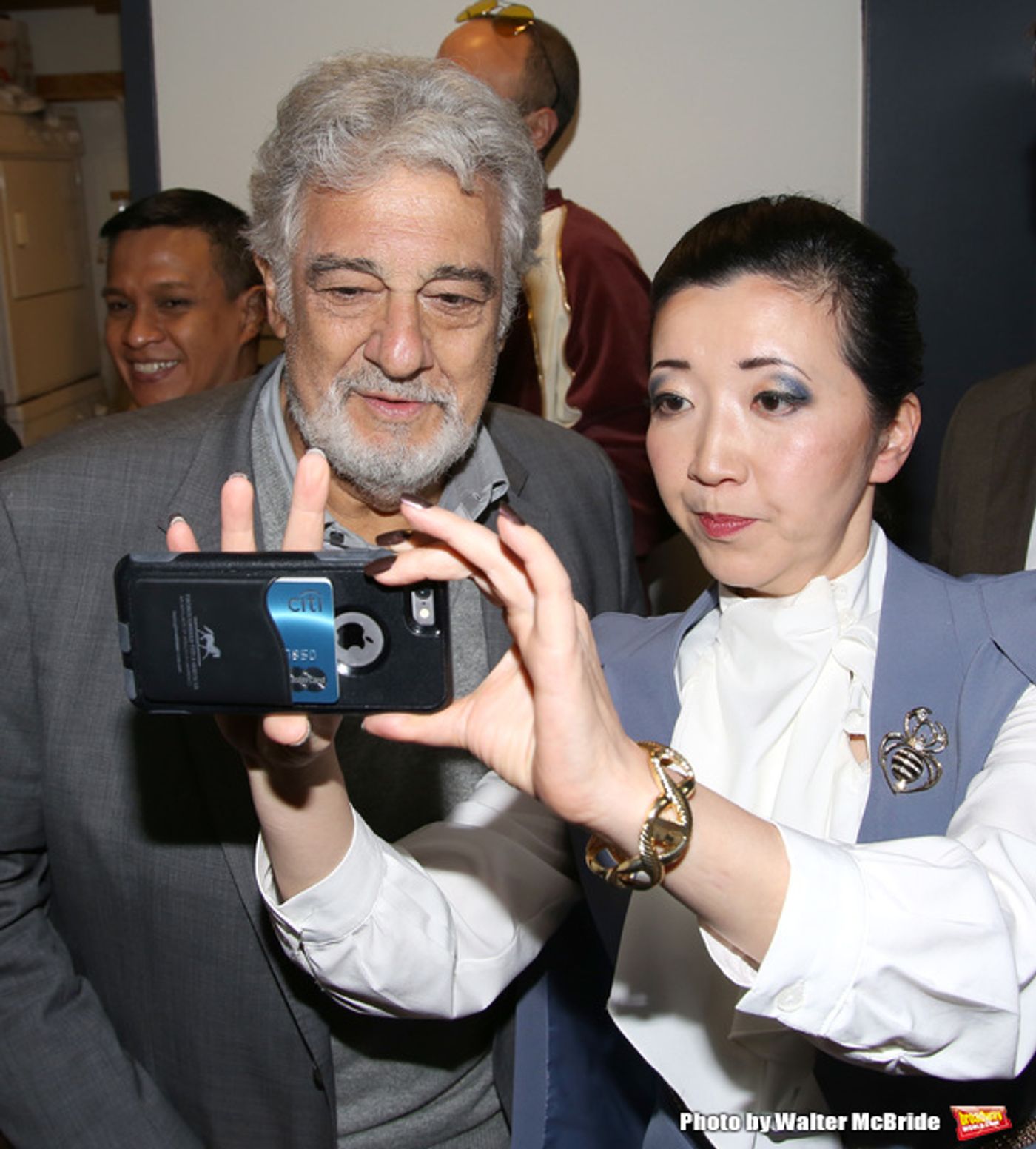 Exclusive Photo Coverage: Placido Domingo visits ¡FIGARO! (90210)  Image