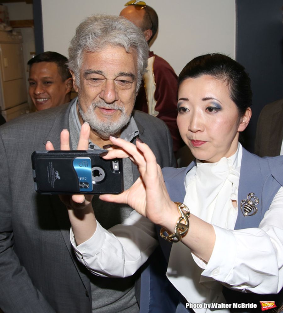 Exclusive Photo Coverage: Placido Domingo visits ¡FIGARO! (90210) Image