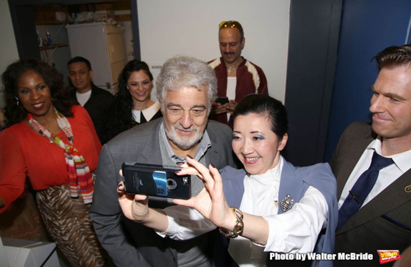 Exclusive Photo Coverage: Placido Domingo visits ¡FIGARO! (90210)  Image