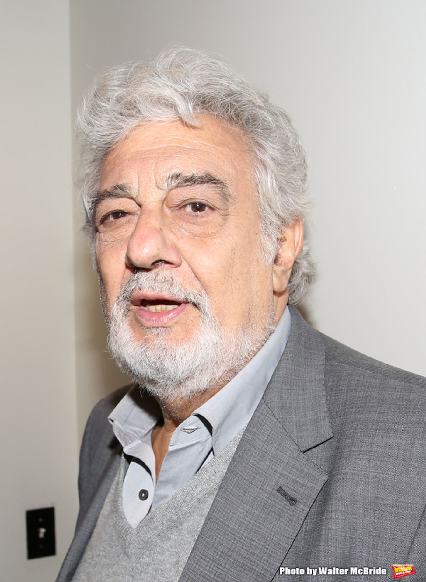 Exclusive Photo Coverage: Placido Domingo visits ¡FIGARO! (90210)  Image