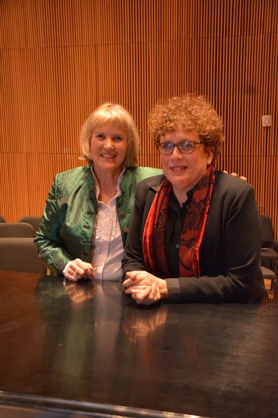 Elisabeth Von Trapp and Judith Clurman Photo