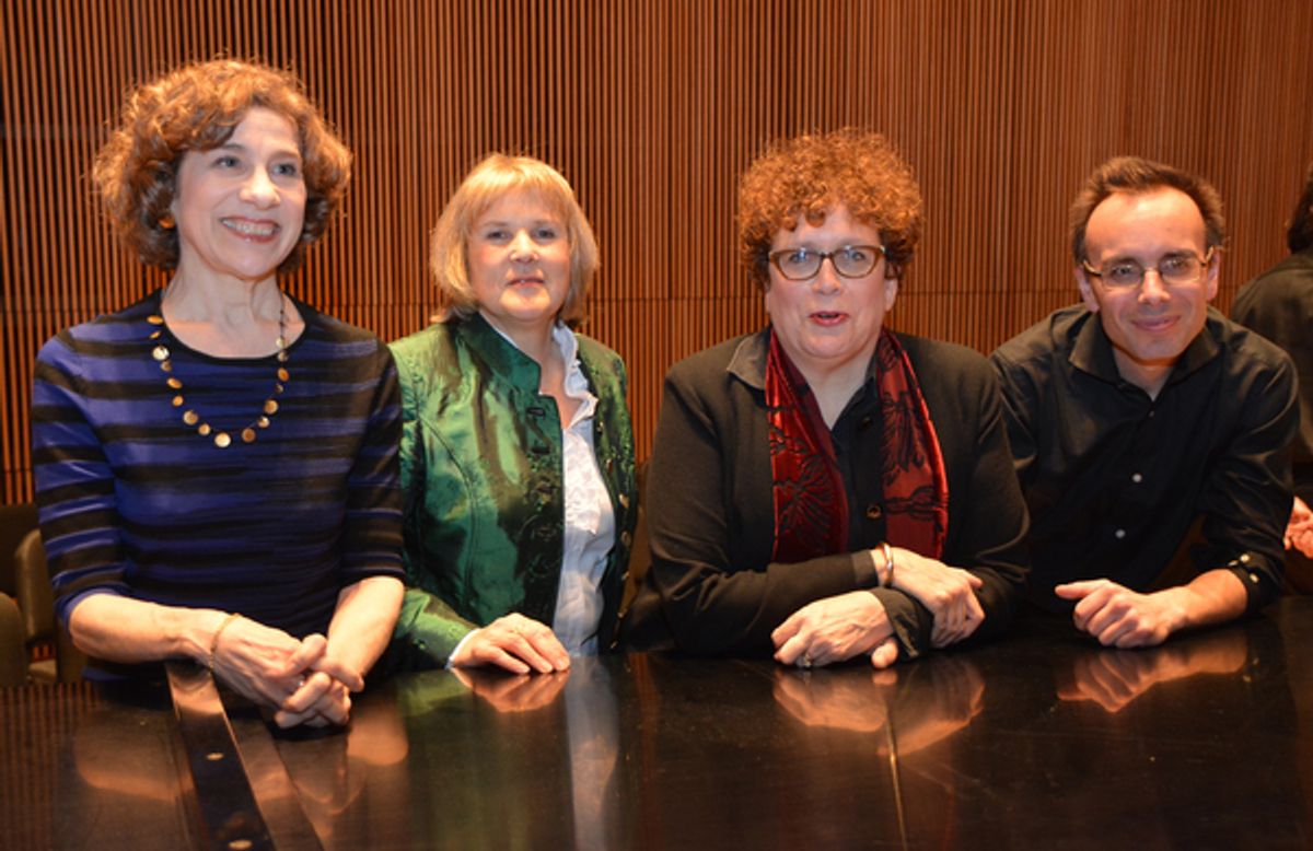 Naomi Lewin, Elisabeth Von Trapp, Judith Clurman and Tedd Firth at 