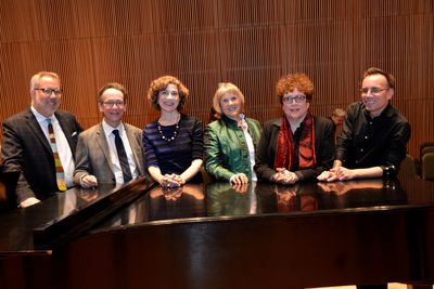 David Chase, Larry Hochman, Naomi Lewin, Elisabeth Von Trapp, Judith Clurman and Tedd Photo