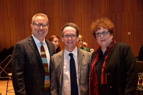 David Chase, Larry Hochman and Judith Clurman Photo