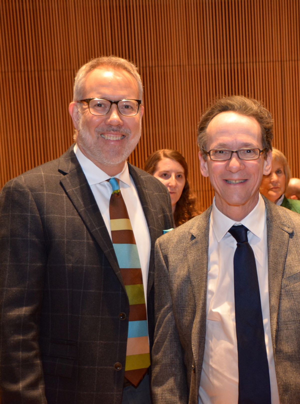 David Chase and Larry Hochman at 