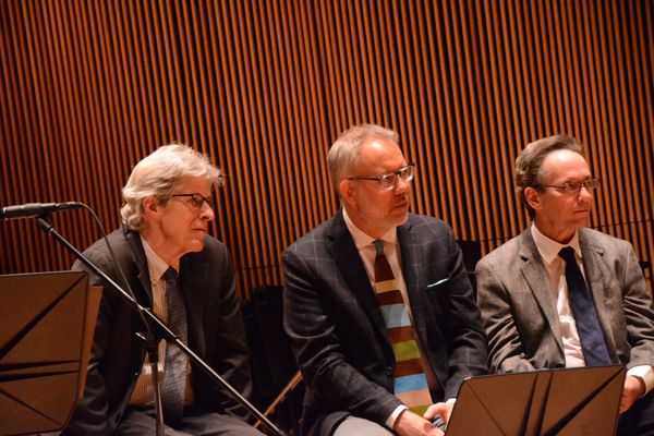 Ted Chapin, David Chase and Larry Hochman Photo