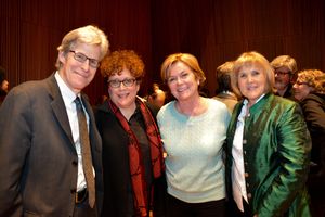 Ted Chapin, Judith Clurman, Heather Menzies and Elisabeth Von Trapp Photo