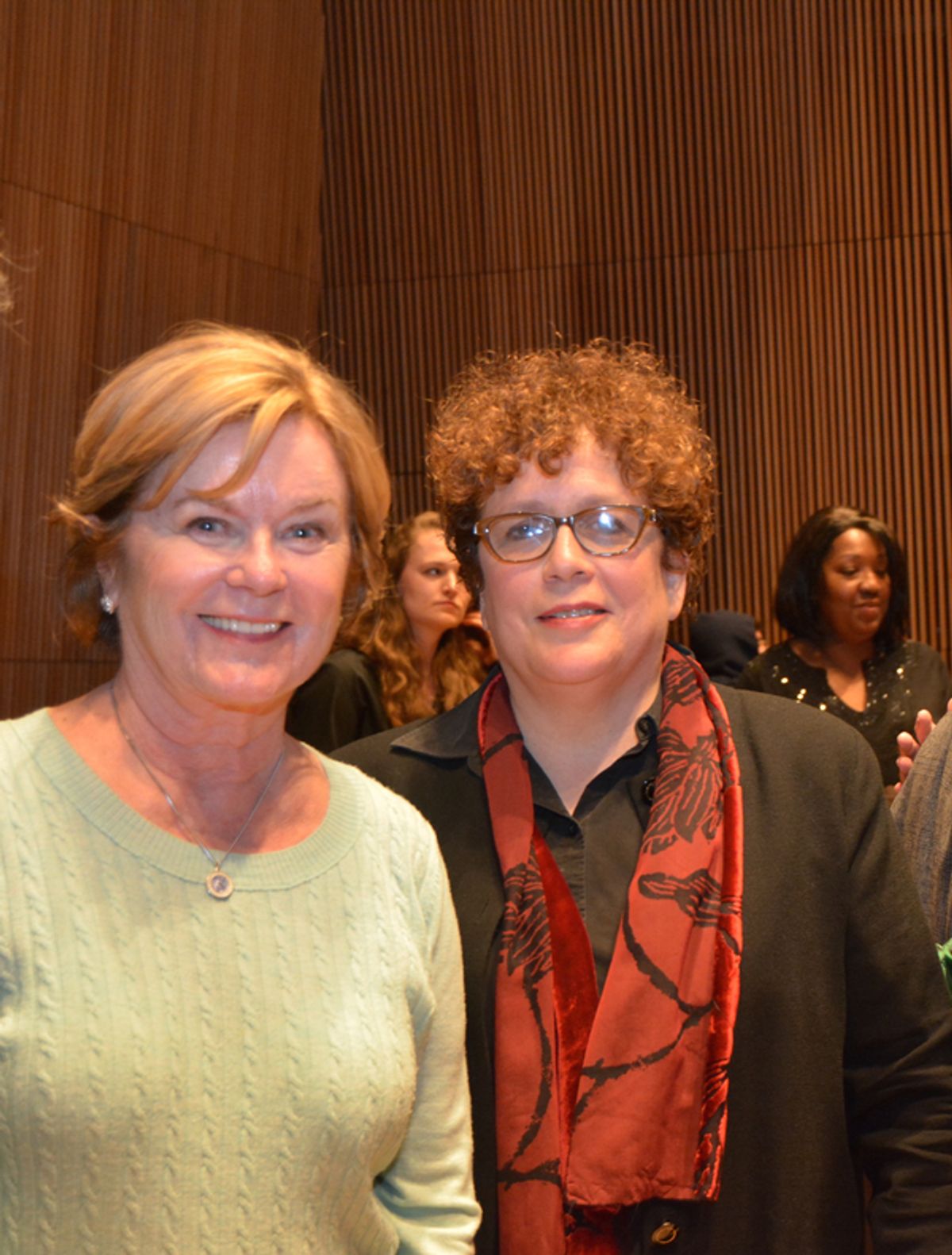 Heather Menzies and Judith Clurman  at 