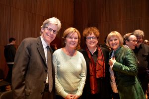 Ted Chapin, Heather Menzies, Judith Clurman and Elisabeth Von Trapp Photo