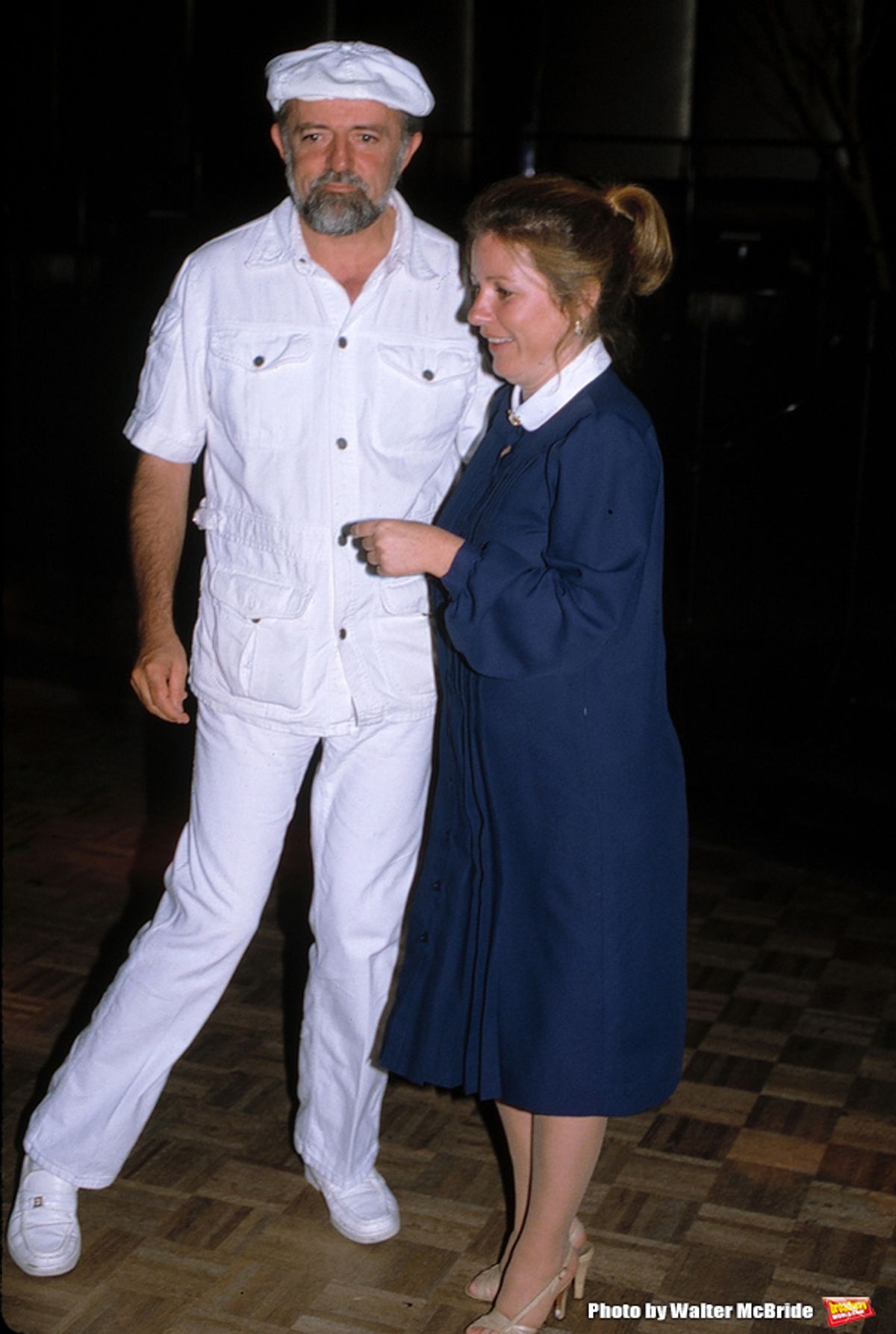 Patty Duke with her husband John Astin Attending a party at Magique Disco in New York City on September 12, 1981 at 
