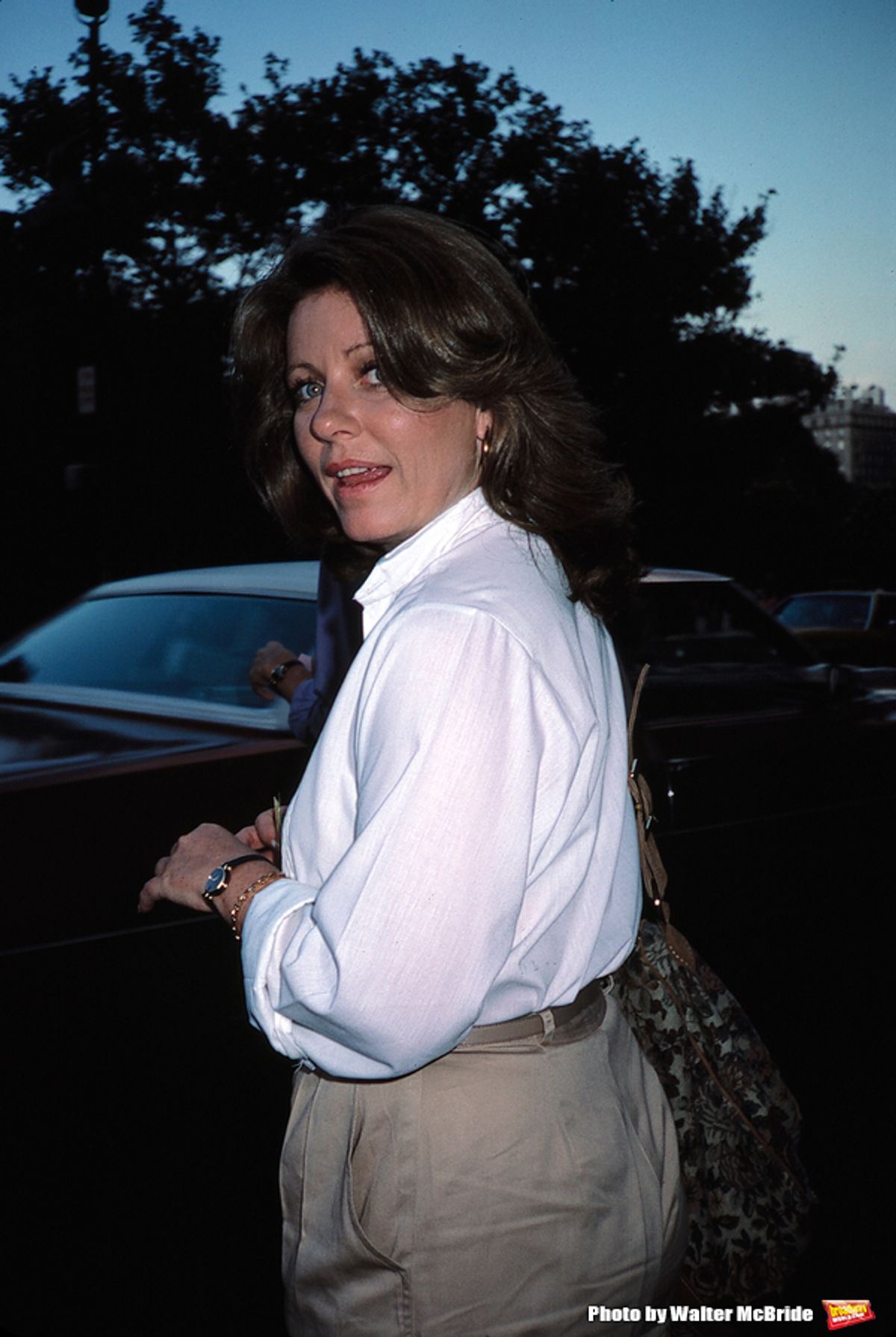 Patty Duke Leaving the Sherry Netherland Hotelin New York City on August 1, 1984. at 
