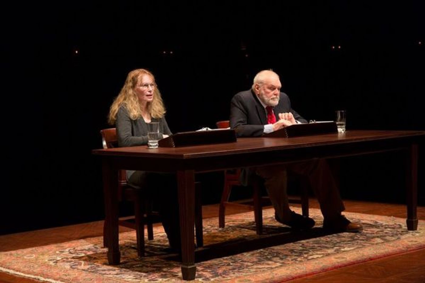 Photo Flash: Brian Denney & Mia Farrow Reprise Broadway Roles in Long Wharf's LOVE LETTERS  Image