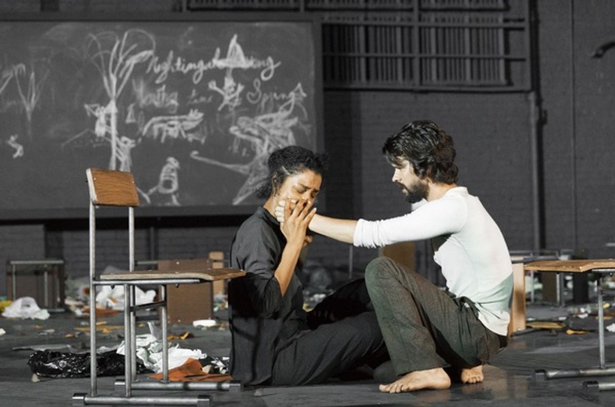 Sophie Okonedo and Ben Whishaw at 