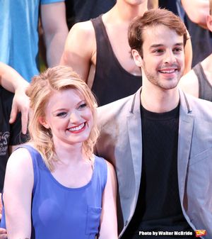 Ruby Lewis and Ryan Vona @ BroadwayWorld Ruby Lewis and Ryan Vona Photo