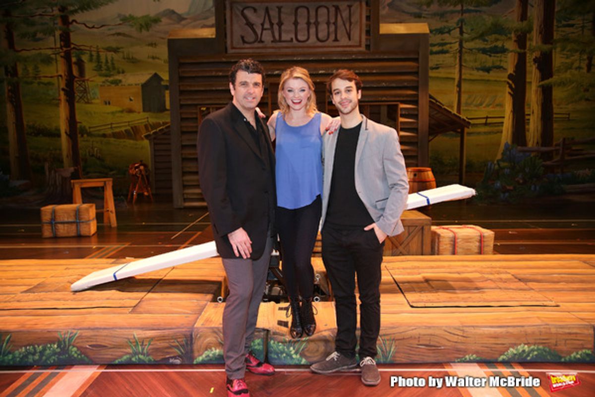 Bradley Dean, Ruby Lewis and Ryan Vona  at 